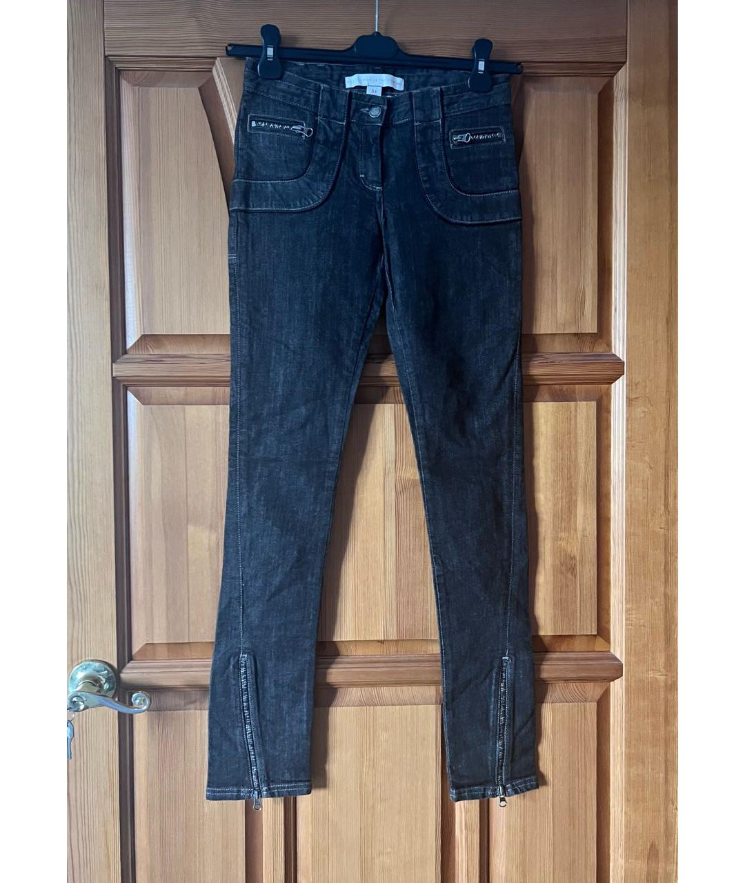 ADIDAS BY STELLA MCCARTNEY Серые хлопковые прямые джинсы, фото 4