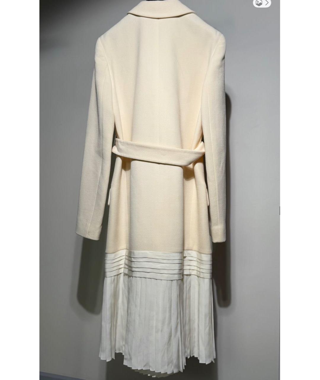 CHRISTIAN DIOR Бежевое шерстяное повседневное платье, фото 2