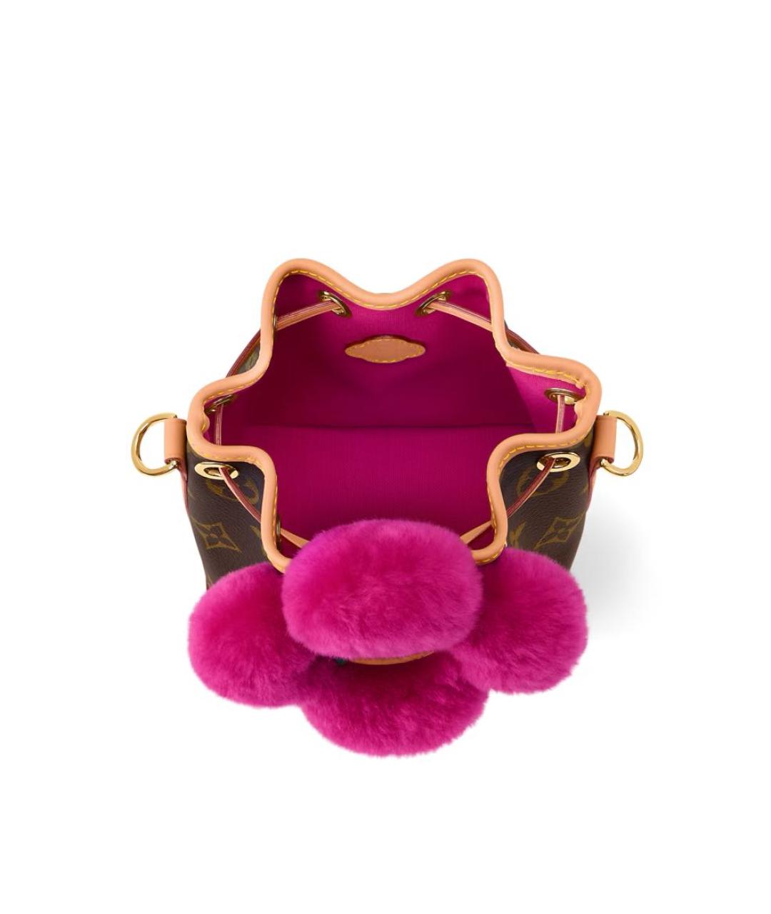 LOUIS VUITTON Коричневая сумка через плечо, фото 4