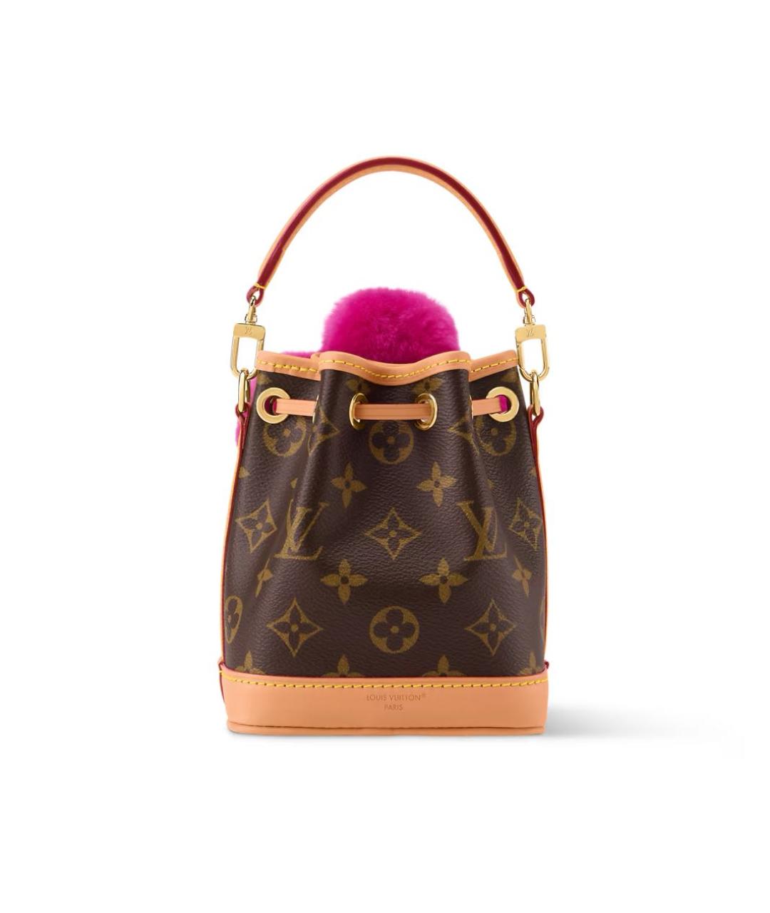 LOUIS VUITTON Коричневая сумка через плечо, фото 5