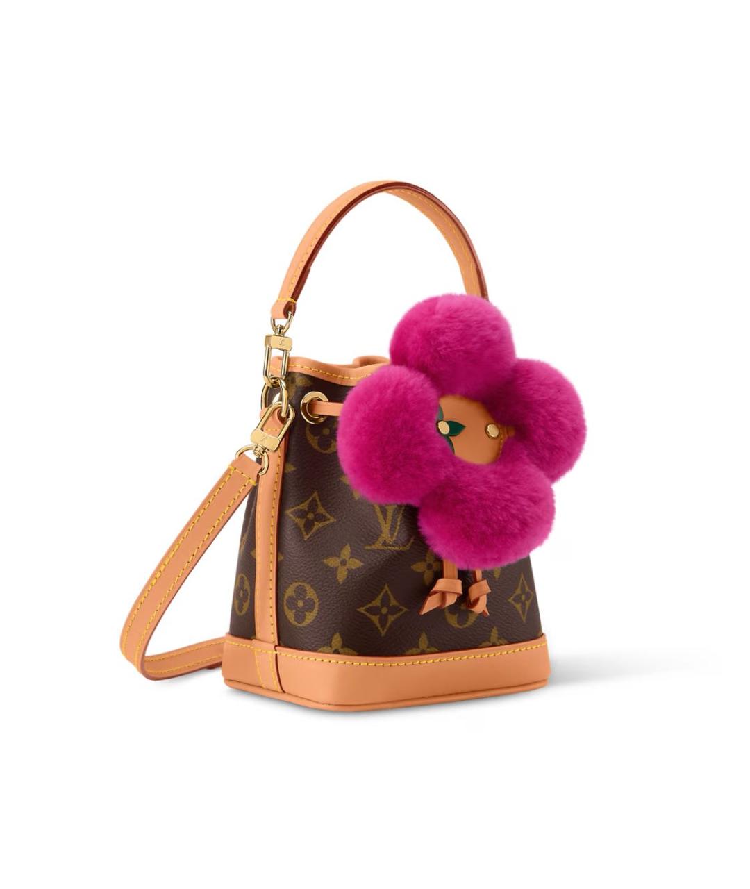 LOUIS VUITTON Коричневая сумка через плечо, фото 3