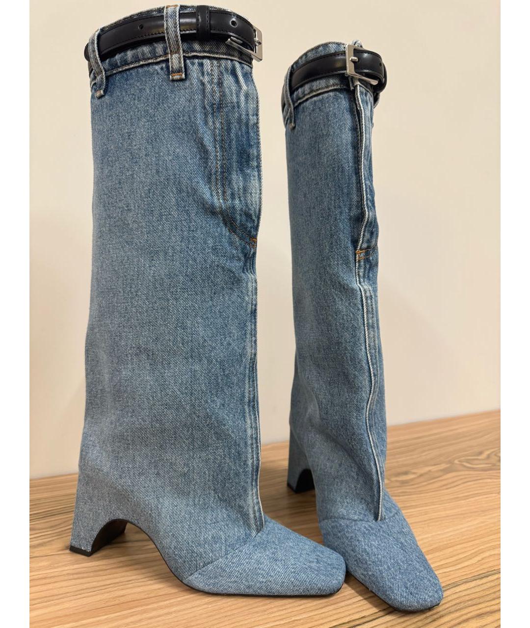 COPERNI Синие текстильные сапоги, фото 6