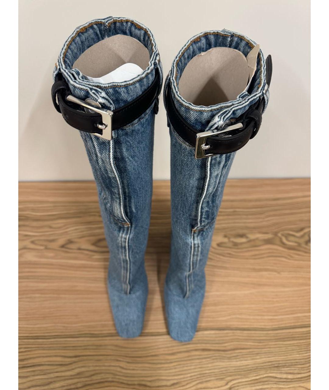 COPERNI Синие текстильные сапоги, фото 3