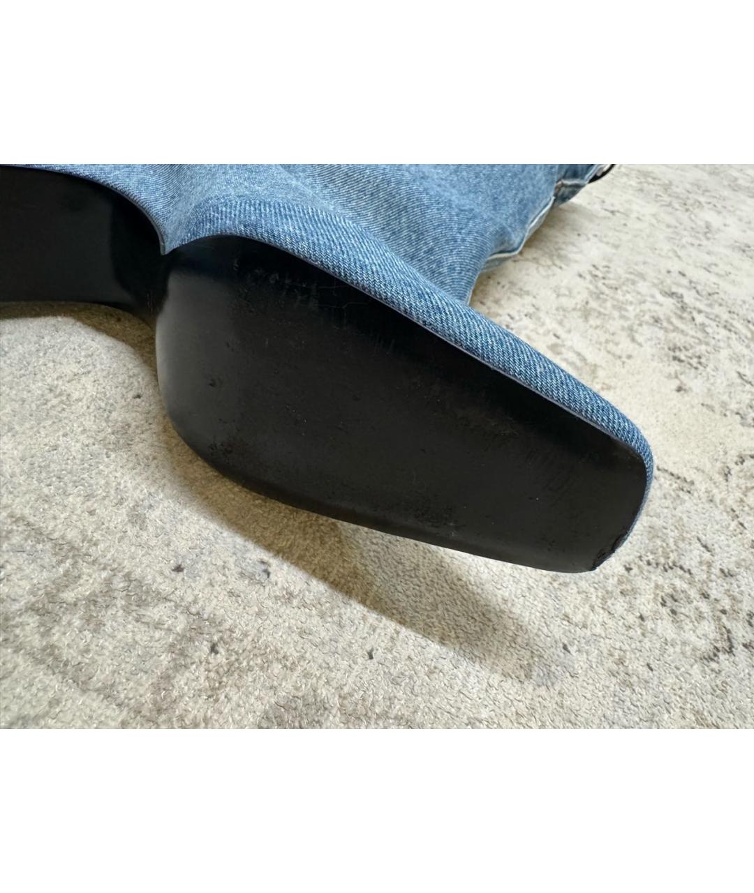 COPERNI Синие текстильные сапоги, фото 8