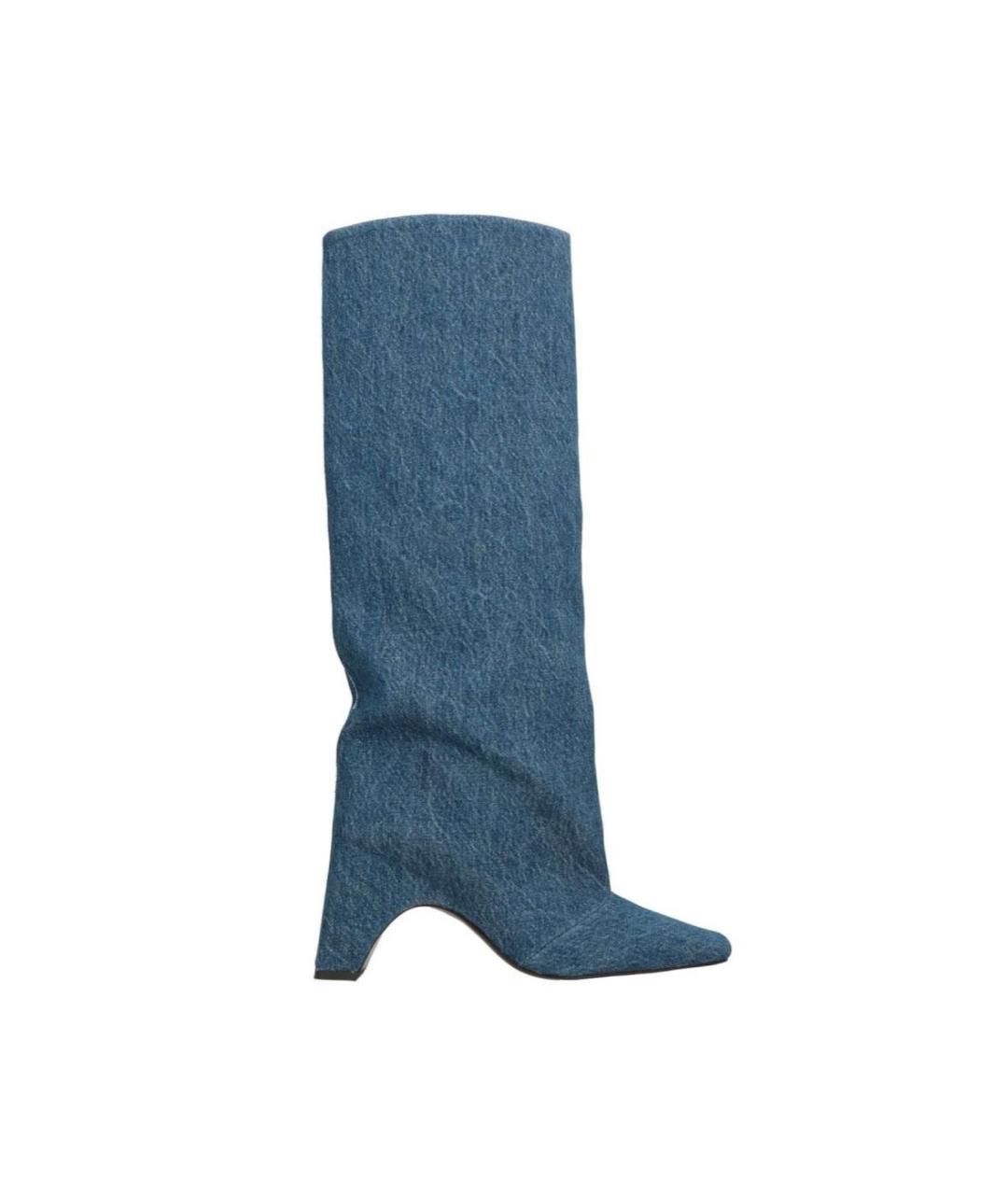 COPERNI Синие текстильные сапоги, фото 9