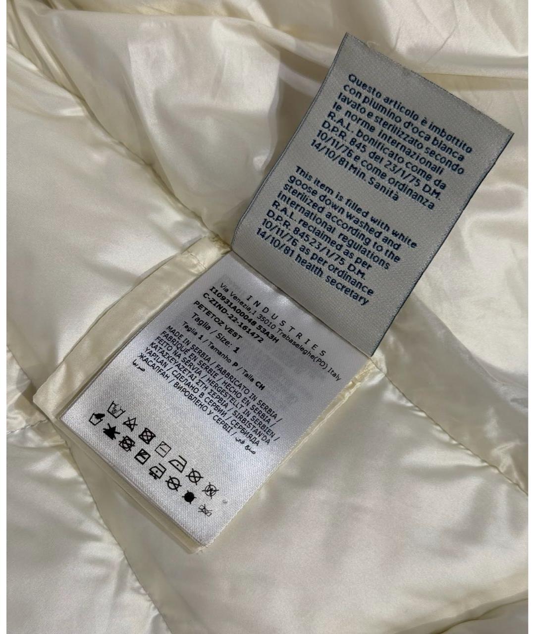 MONCLER Фиолетовый полиамидовый жилет, фото 7