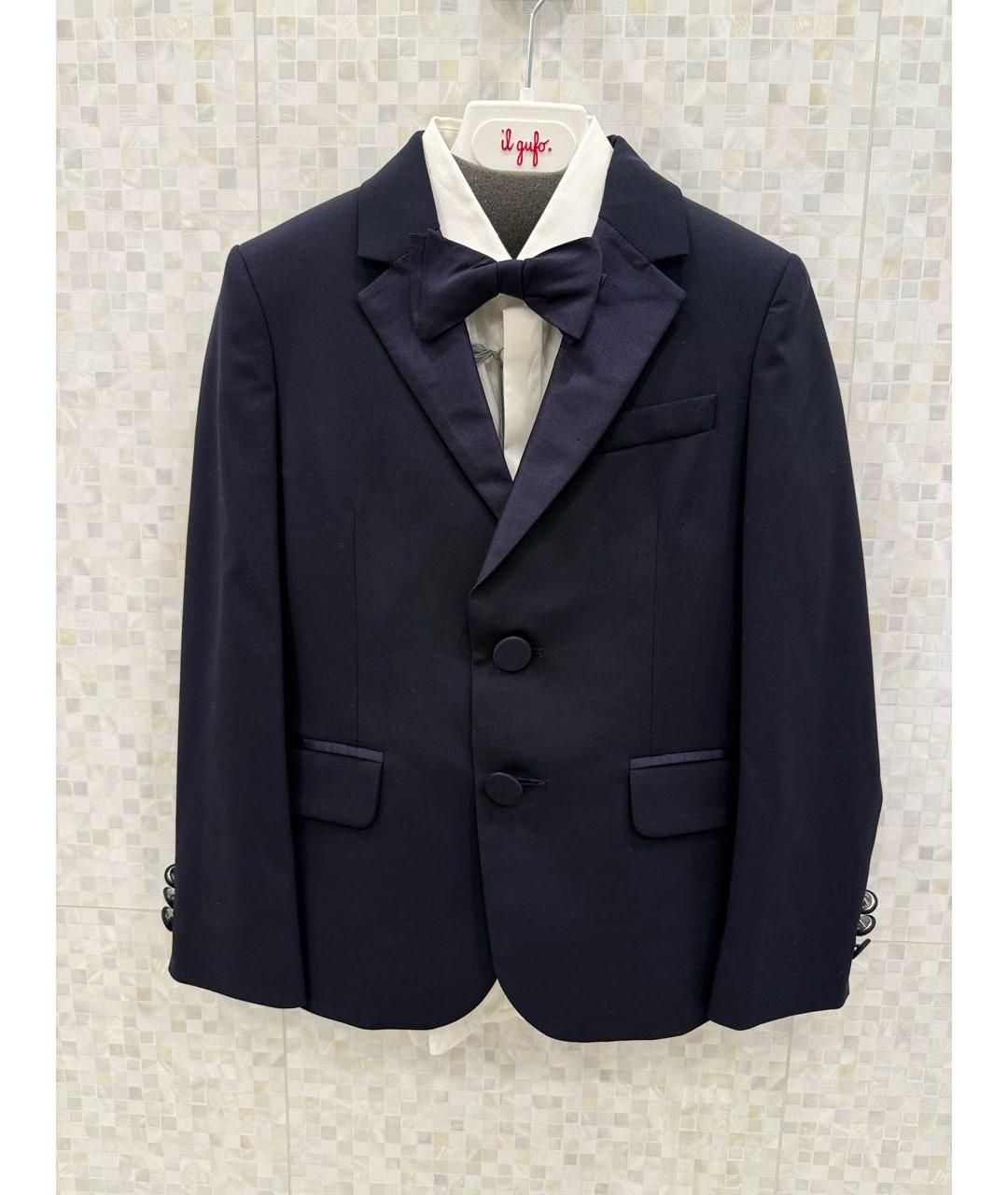 IL GUFO Темно-синий вискозный комплект, фото 9