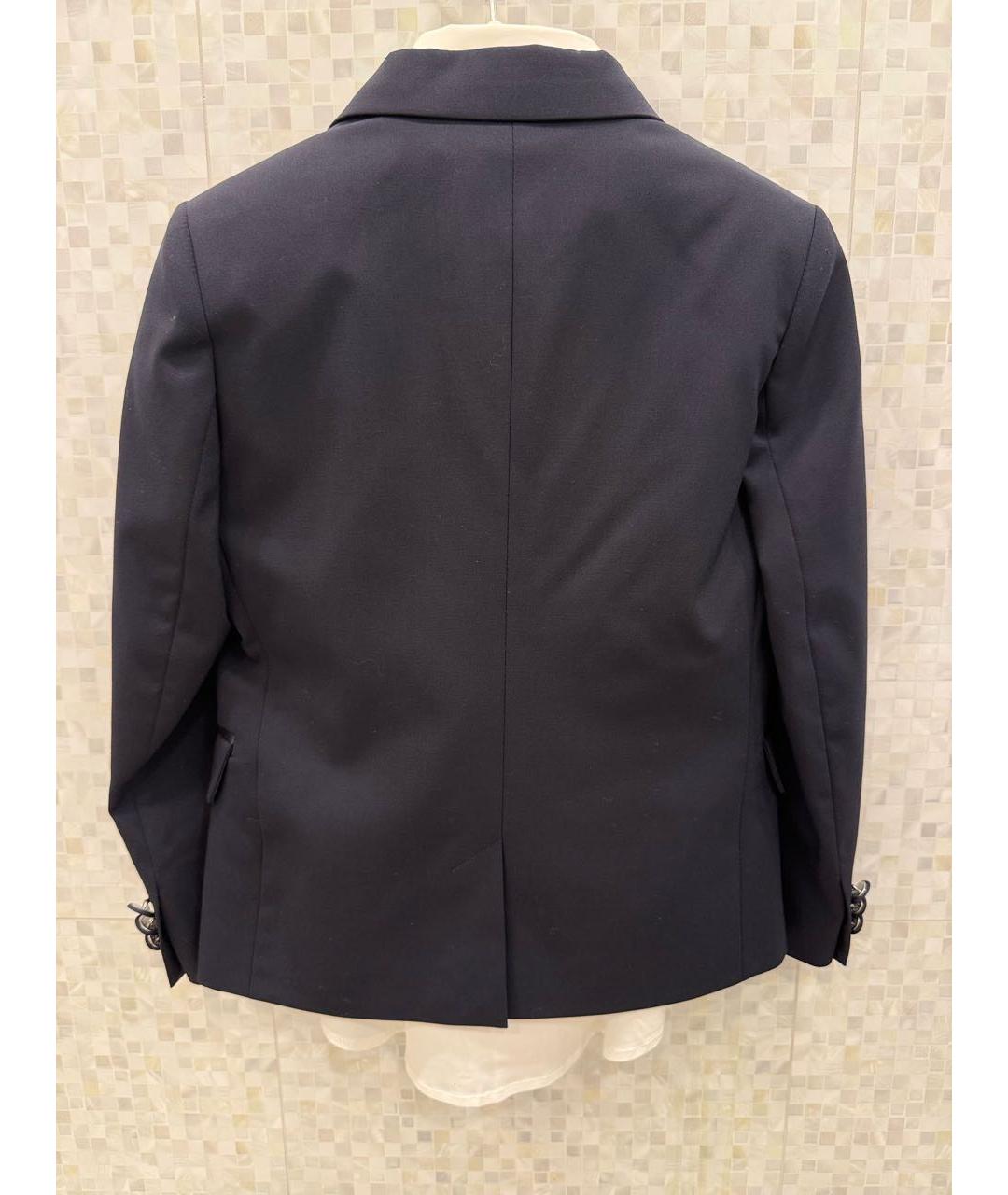 IL GUFO Темно-синий вискозный комплект, фото 2