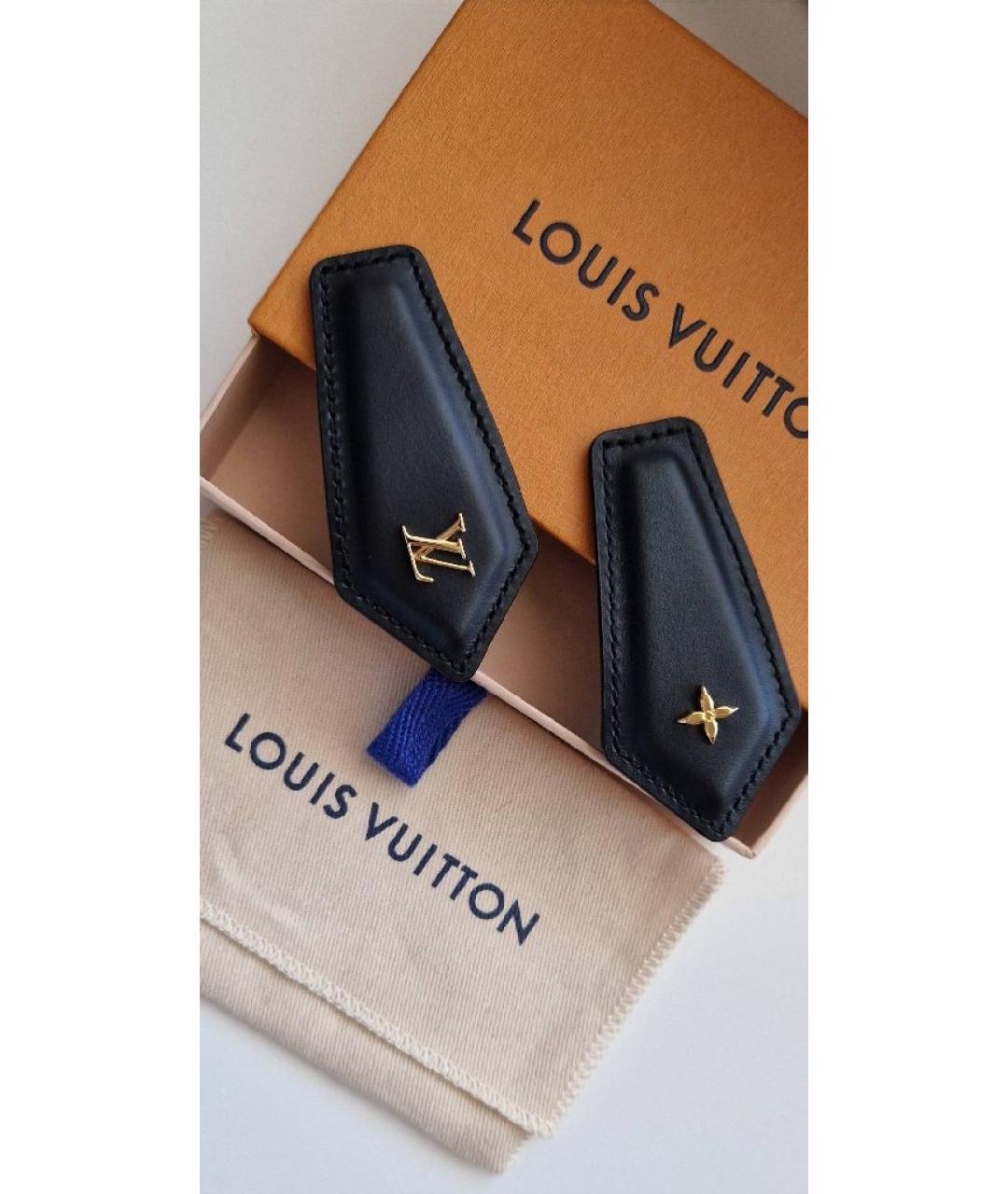 LOUIS VUITTON Черная заколка, фото 2