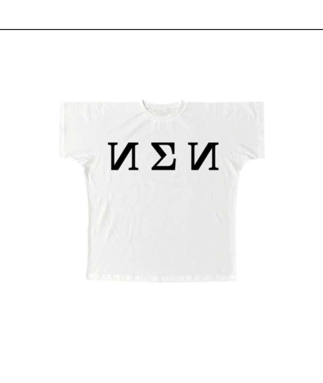 YEEZY Белая хлопковая футболка, фото 2