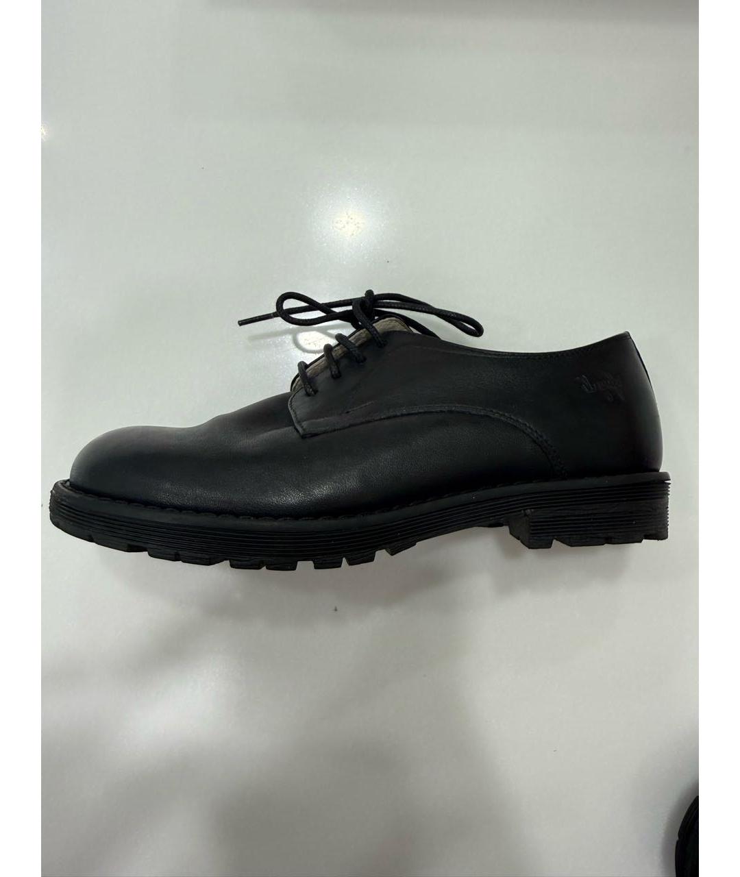 IL GUFO Черные кожаные лоферы/мокасины, фото 6