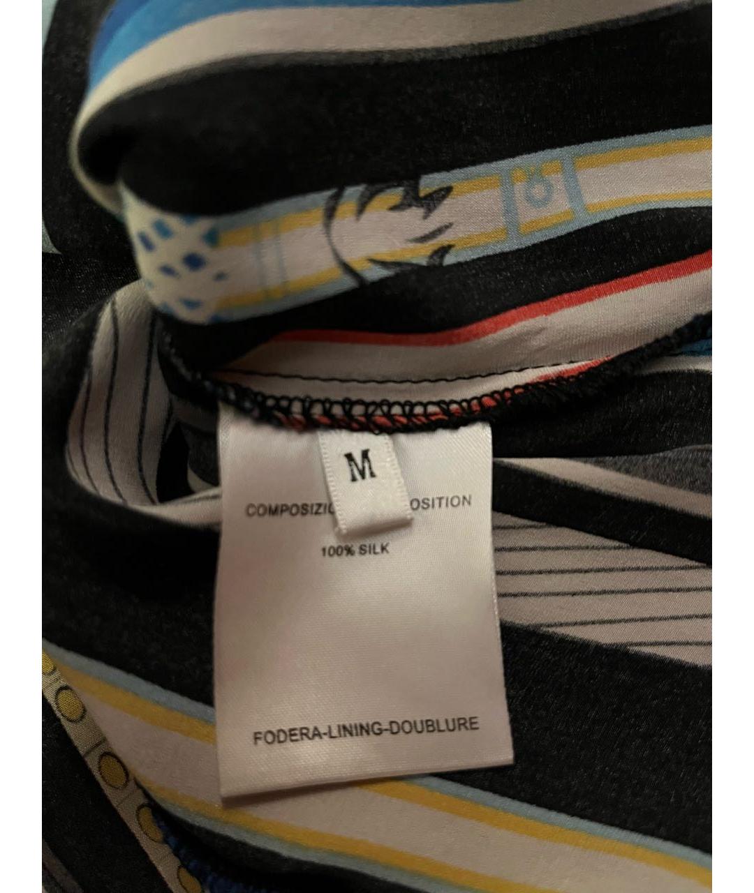 HERMES Мульти шелковая рубашка, фото 4