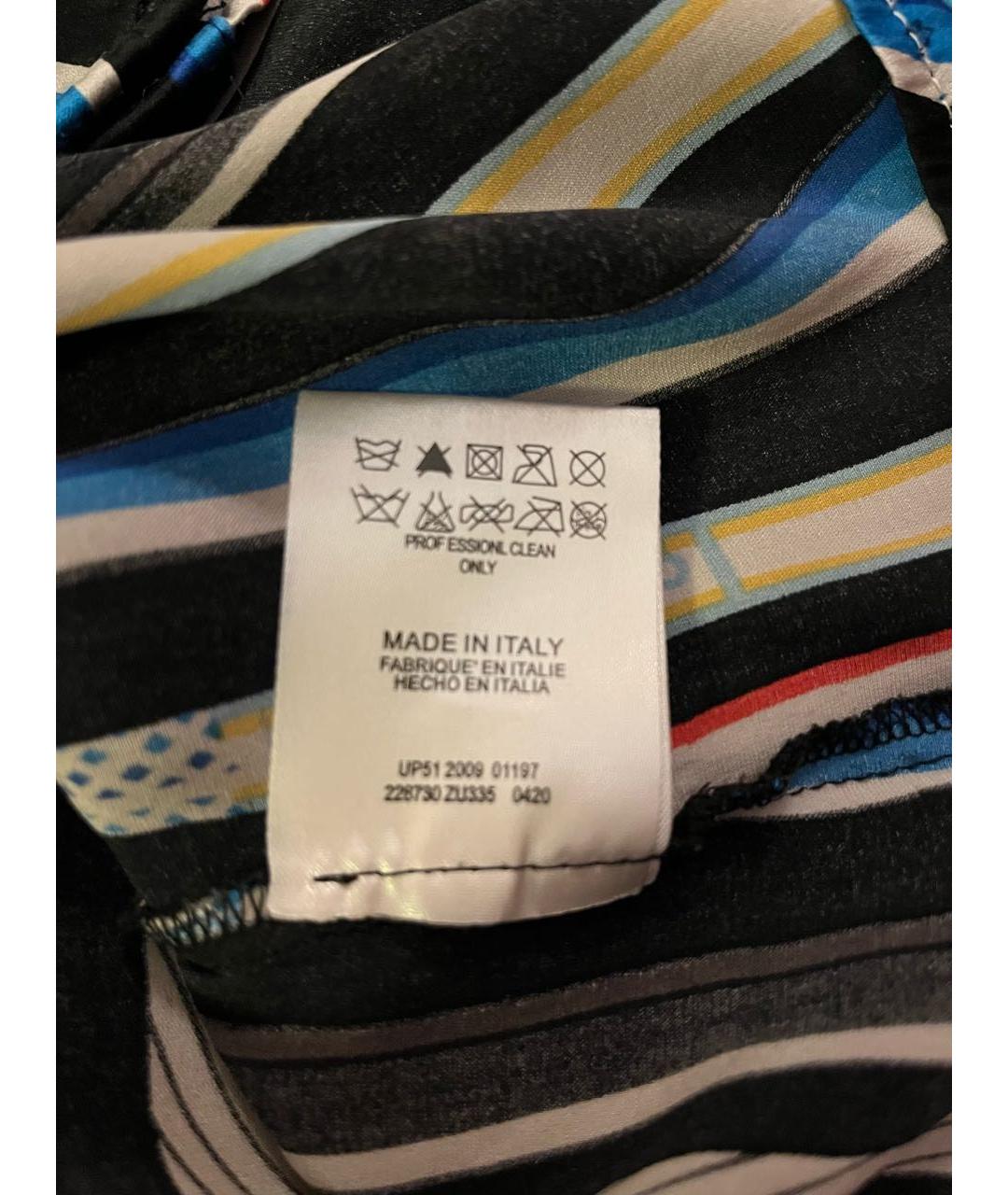 HERMES Мульти шелковая рубашка, фото 5