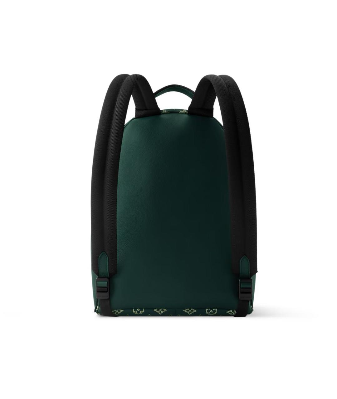 LOUIS VUITTON Золотой кожаный рюкзак, фото 4