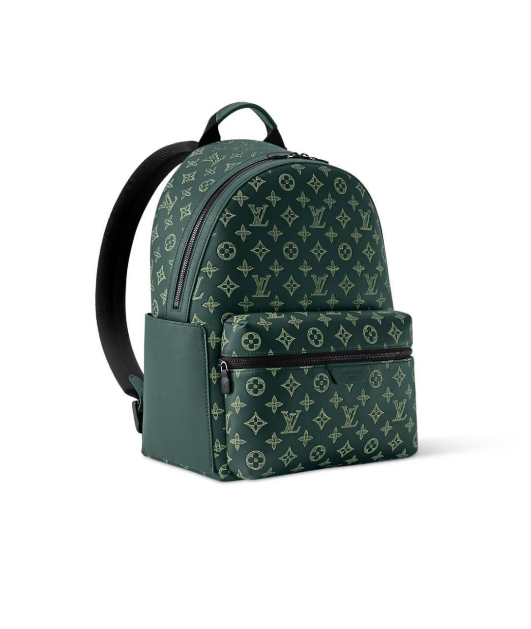 LOUIS VUITTON Золотой кожаный рюкзак, фото 2