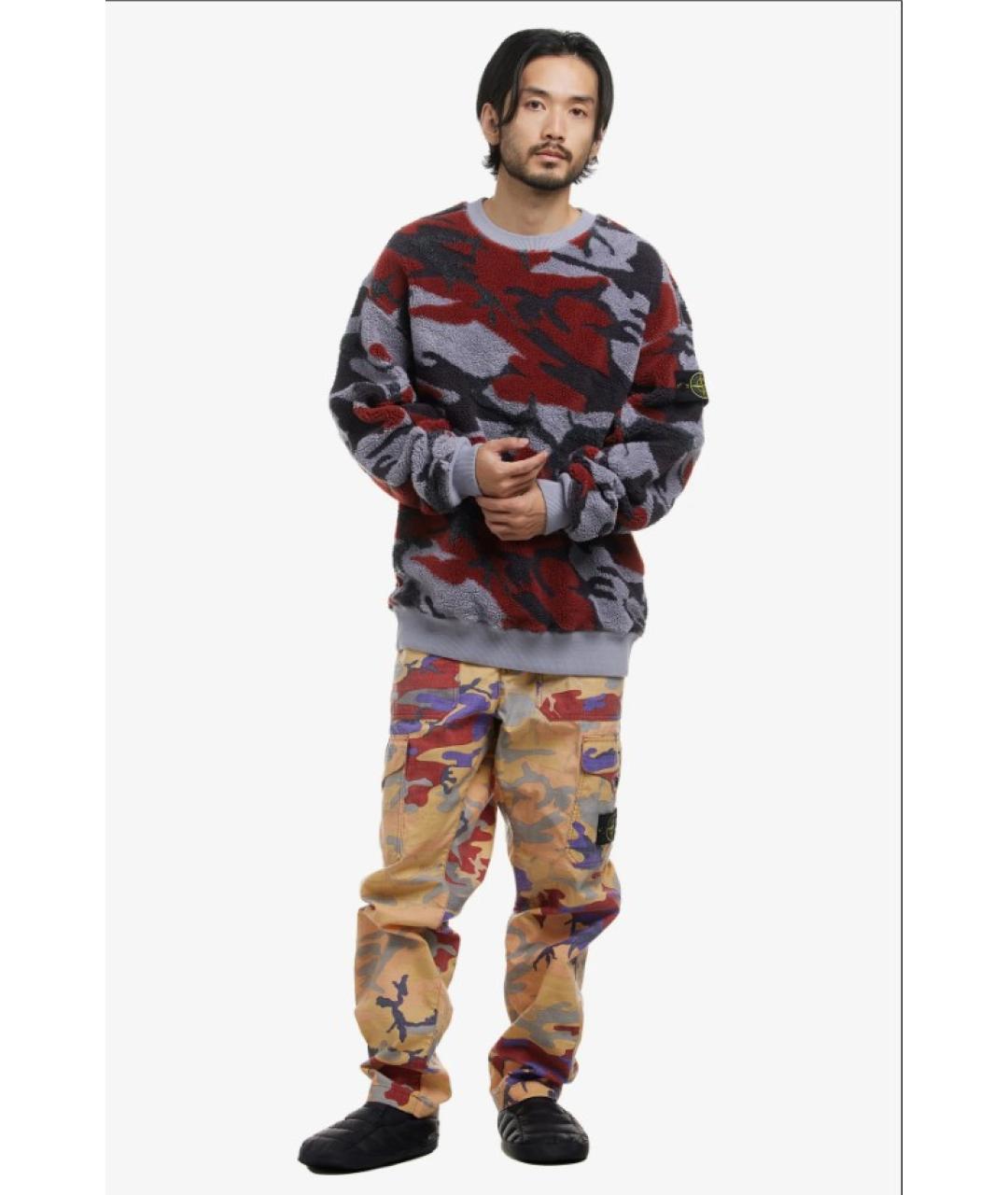 STONE ISLAND Мульти шерстяной джемпер / свитер, фото 7