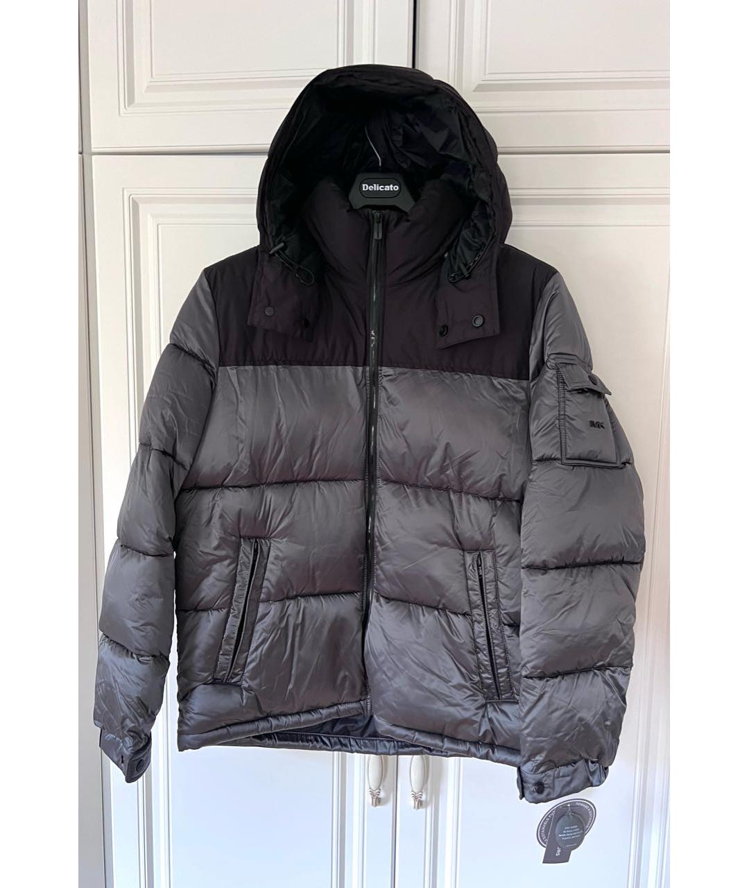 MICHAEL KORS Коричневая полиэстеровая куртка, фото 2