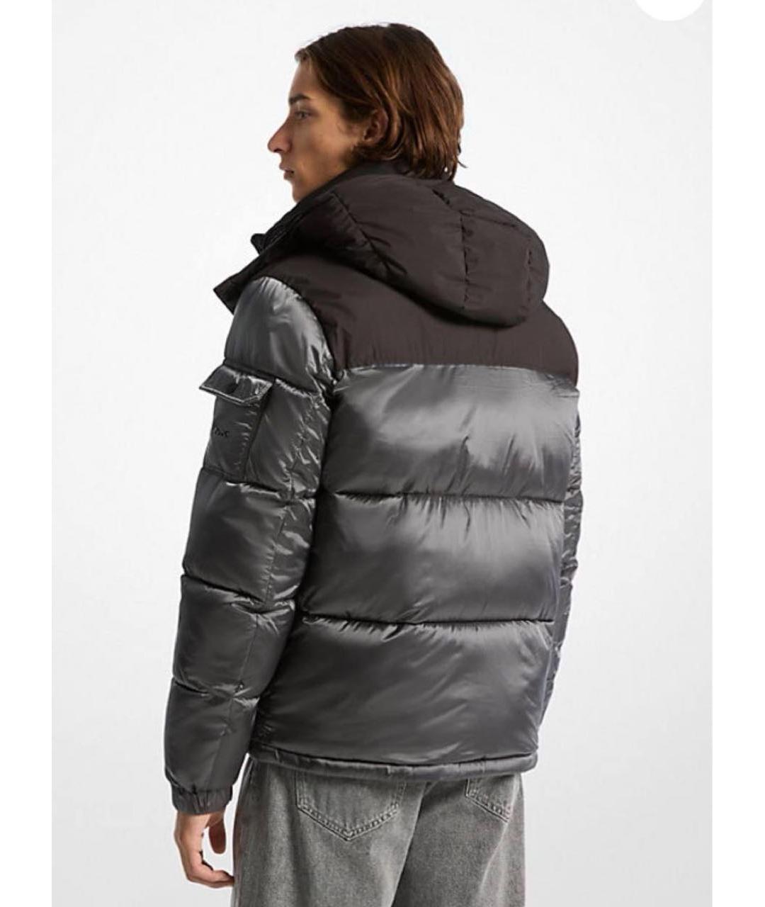 MICHAEL KORS Коричневая полиэстеровая куртка, фото 7