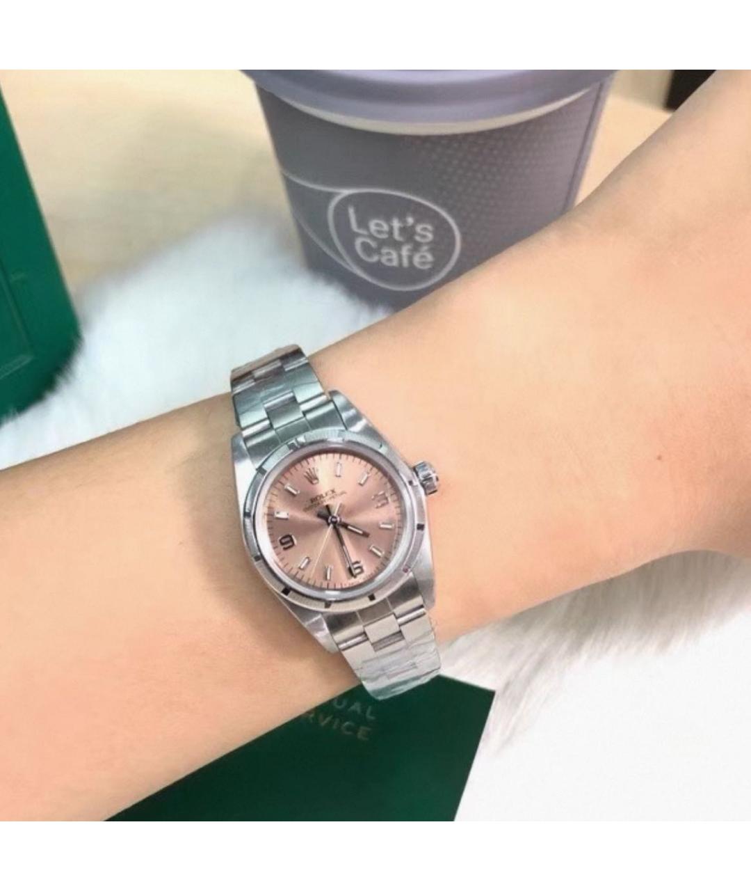 ROLEX Коралловые металлические часы, фото 2