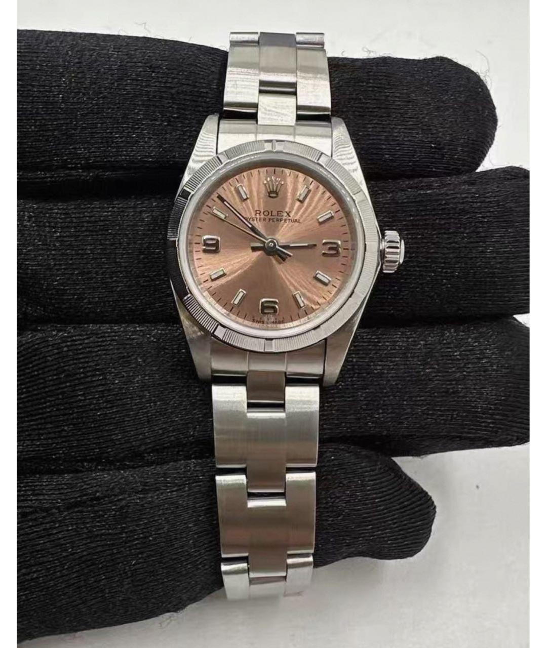 ROLEX Коралловые металлические часы, фото 4