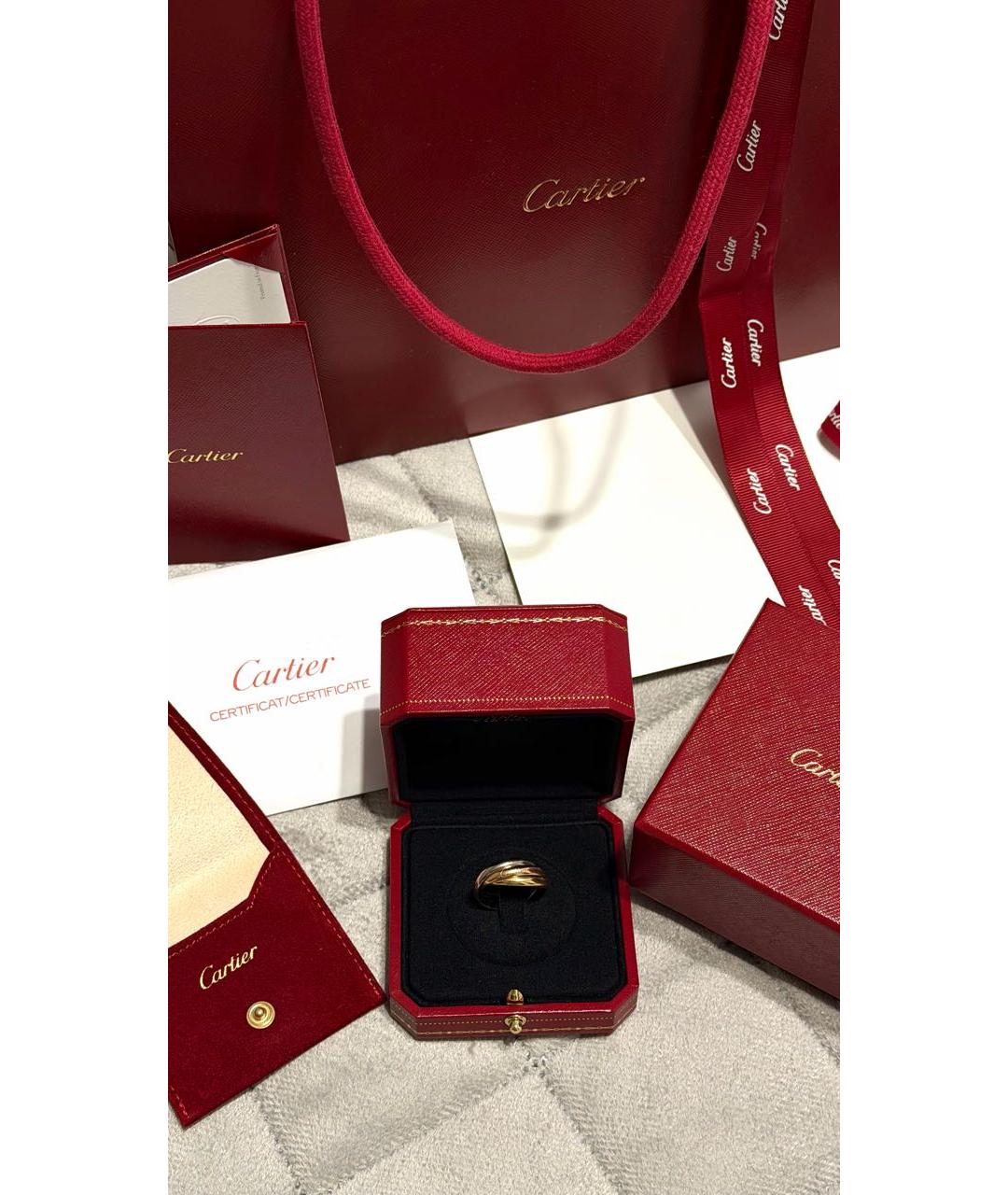 CARTIER Золотое кольцо из белого золота, фото 7