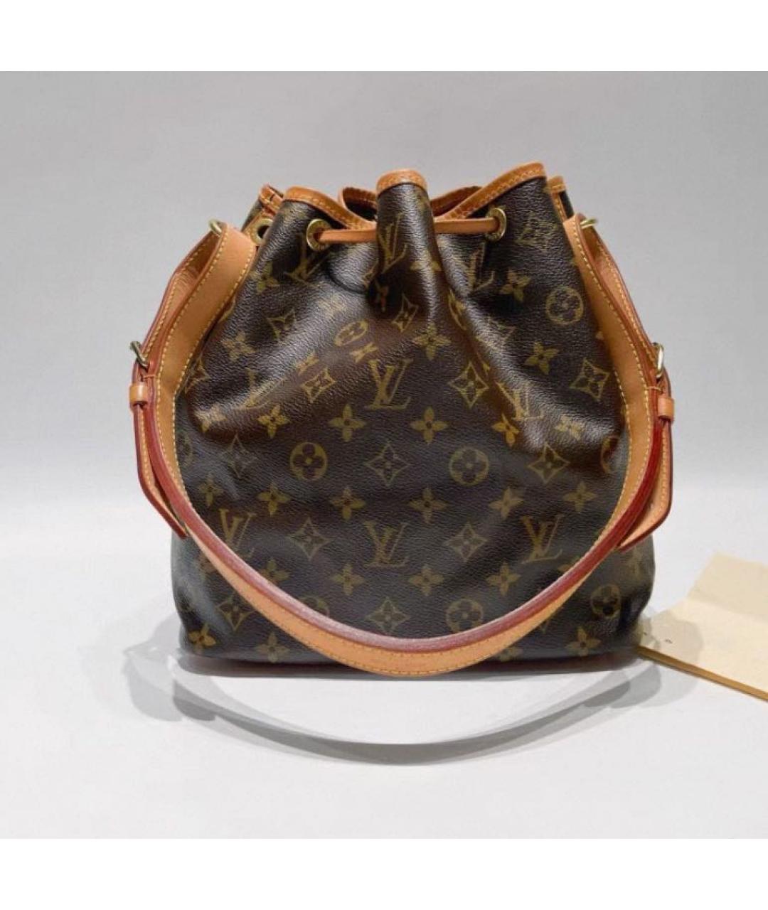 LOUIS VUITTON Коричневая сумка через плечо, фото 2