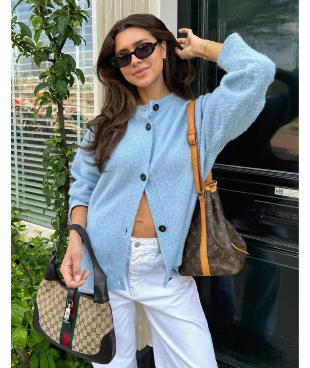 LOUIS VUITTON Коричневая сумка через плечо, фото 3