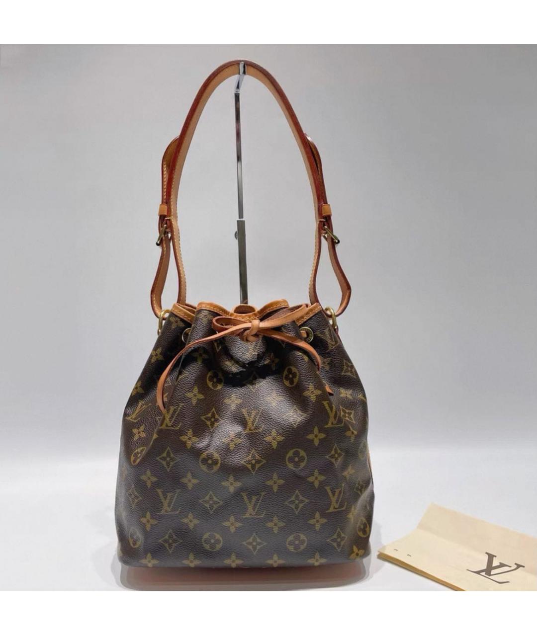 LOUIS VUITTON Коричневая сумка через плечо, фото 5