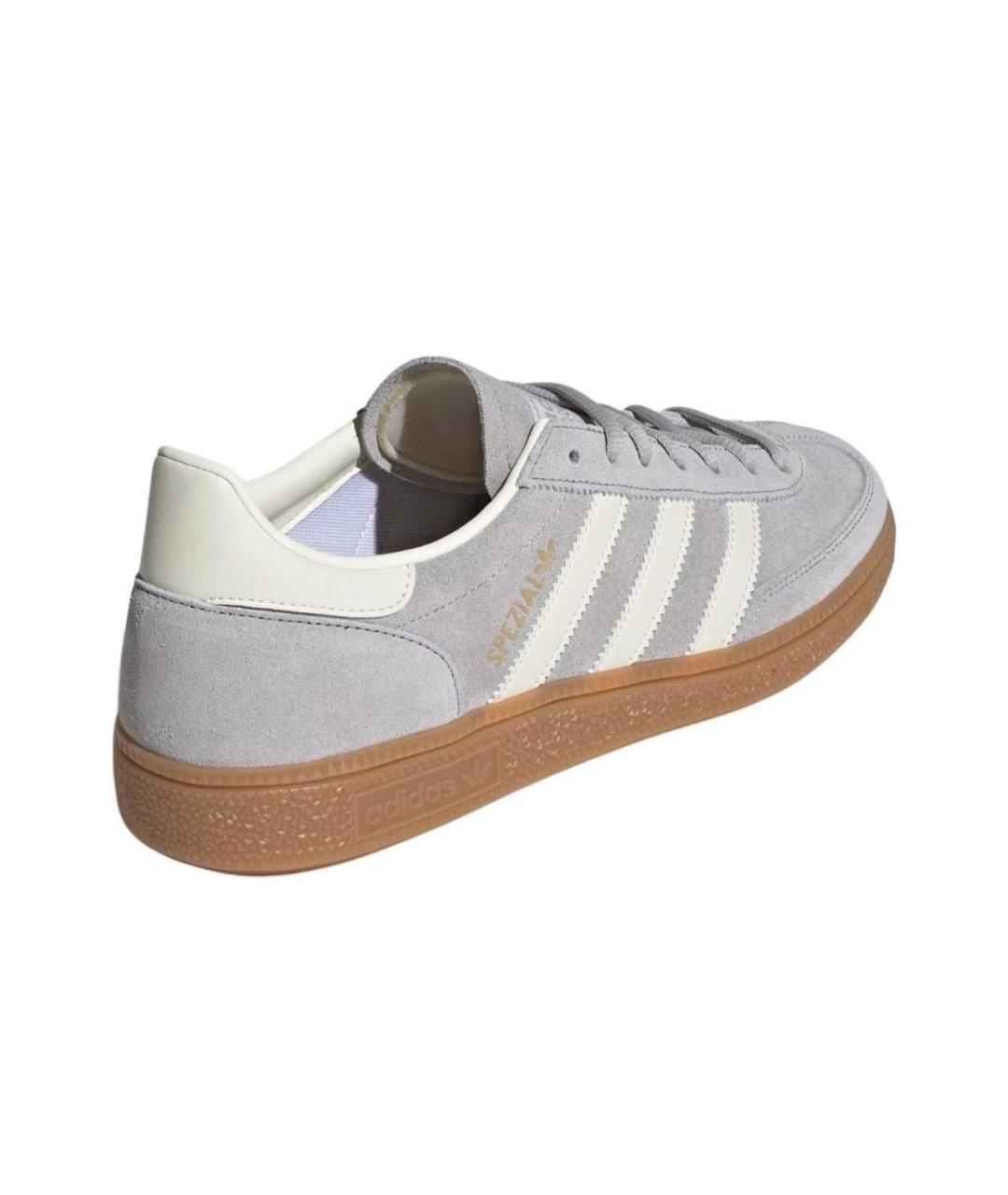 ADIDAS Серые замшевые кроссовки, фото 4