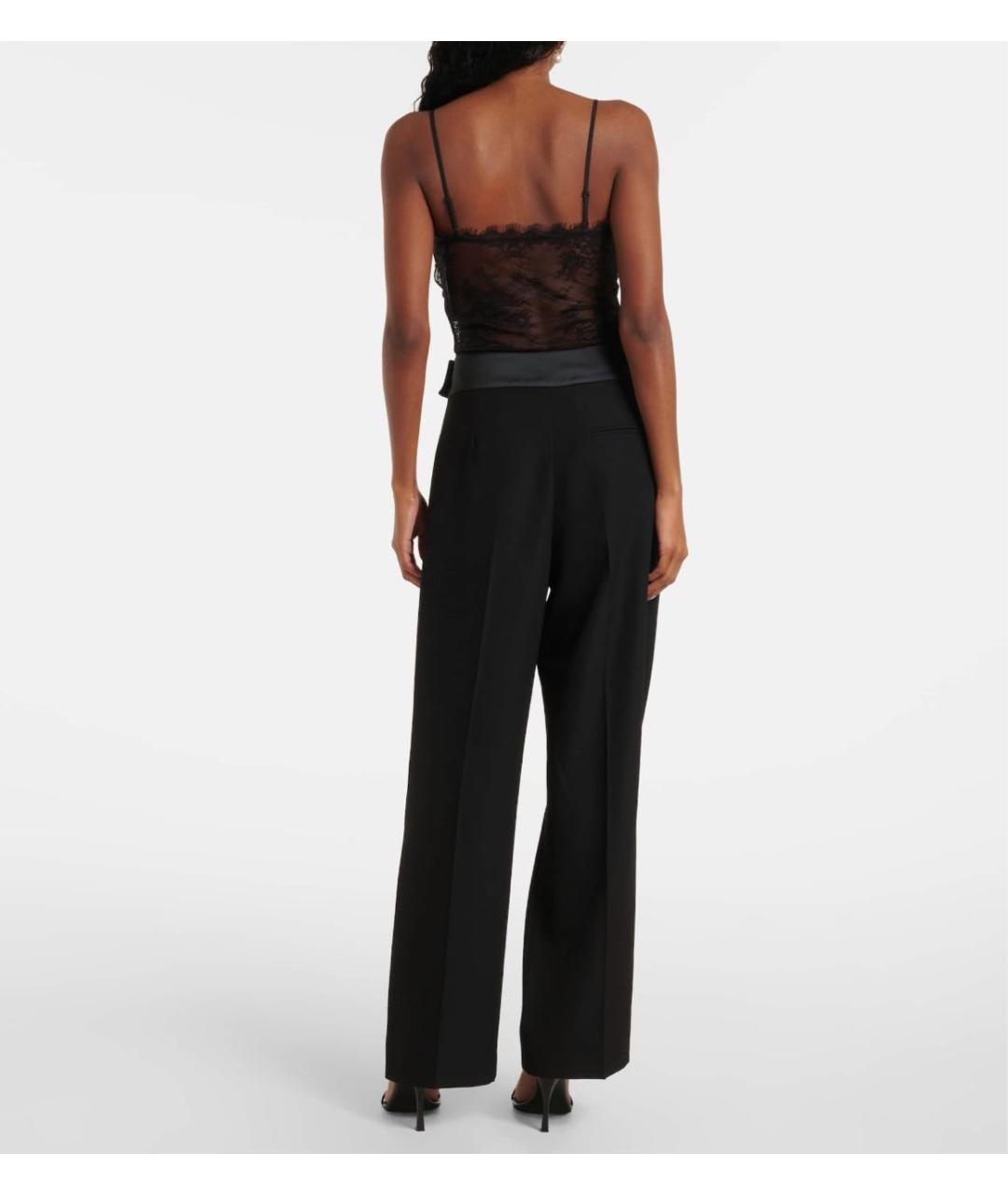 SELF-PORTRAIT Черная кружевная блузы, фото 4