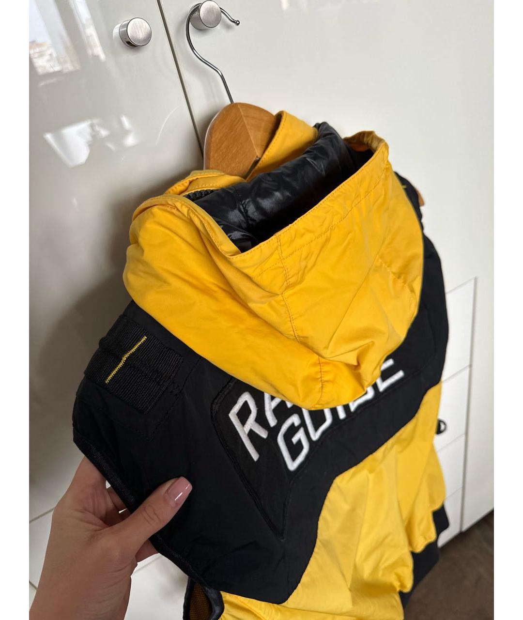 POLO RALPH LAUREN Желтый полиэстеровый жилет, фото 4