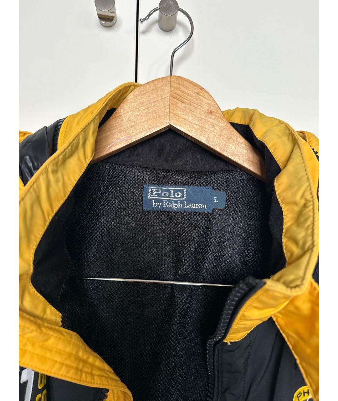POLO RALPH LAUREN Желтый полиэстеровый жилет, фото 8