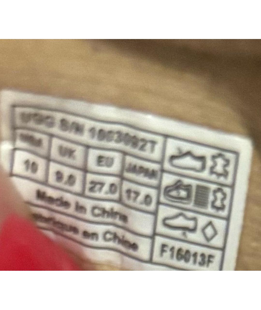 UGG AUSTRALIA Коричневые замшевые ботинки, фото 6