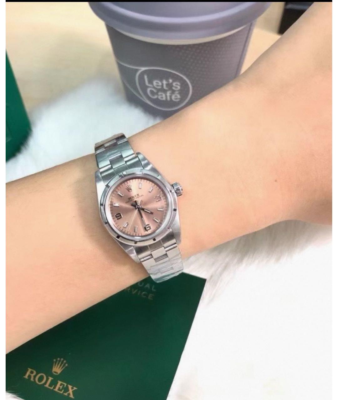 ROLEX Серебряные часы, фото 2