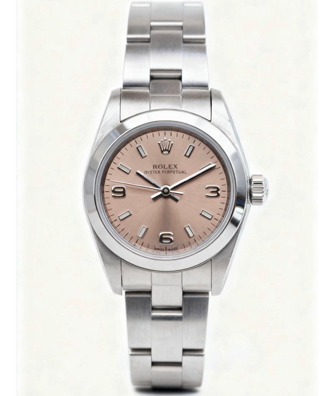 ROLEX Серебряные часы, фото 7