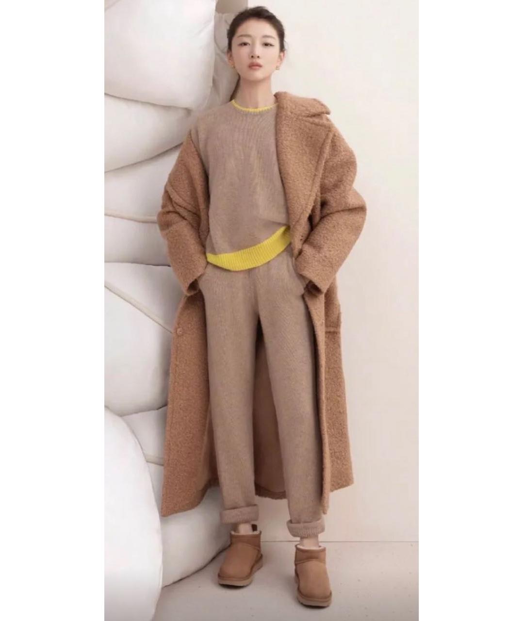 UGG AUSTRALIA Коричневые замшевые ботильоны, фото 8