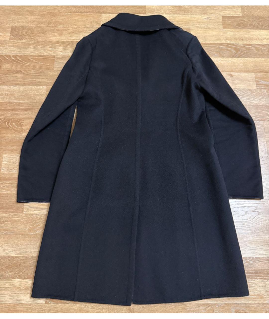 LOUIS VUITTON Темно-синее шерстяное пальто, фото 2