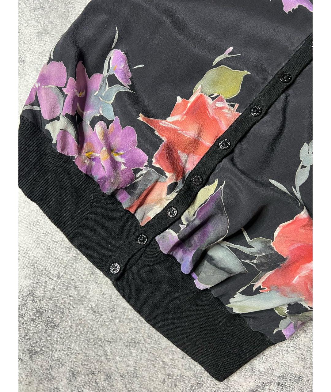 DOLCE&GABBANA Черный шерстяной кардиган, фото 5