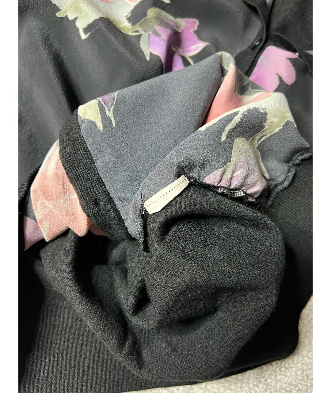 DOLCE&GABBANA Черный шерстяной кардиган, фото 7