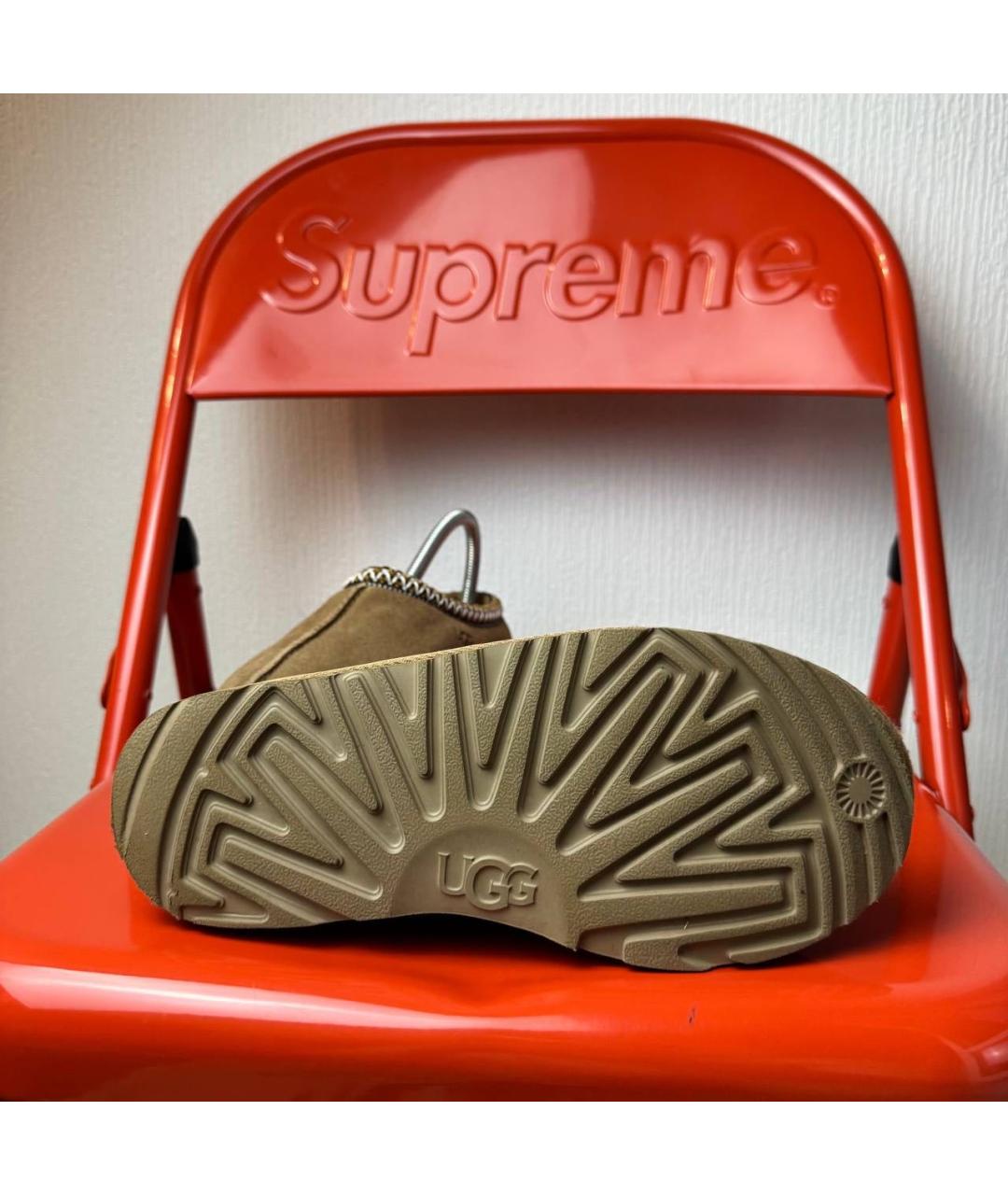 UGG AUSTRALIA Коричневые замшевые полусапоги, фото 5