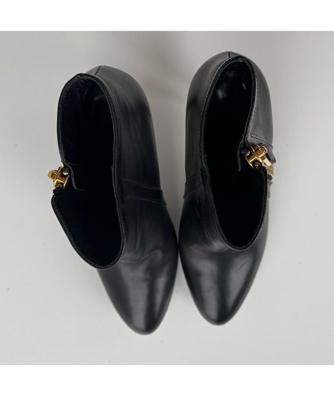 TOM FORD Черные кожаные ботильоны, фото 3