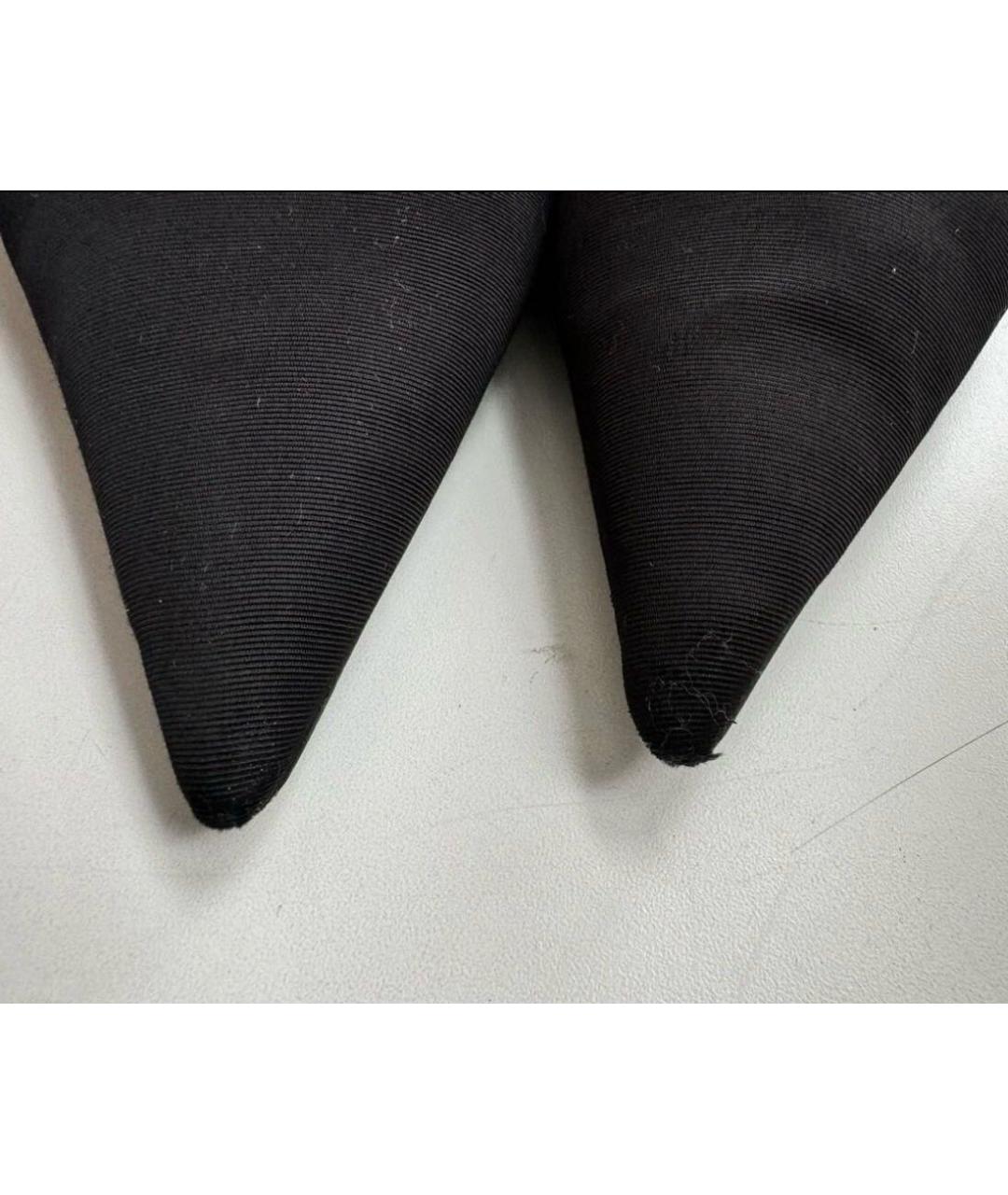 ALEXANDER WANG Черные текстильные туфли, фото 5