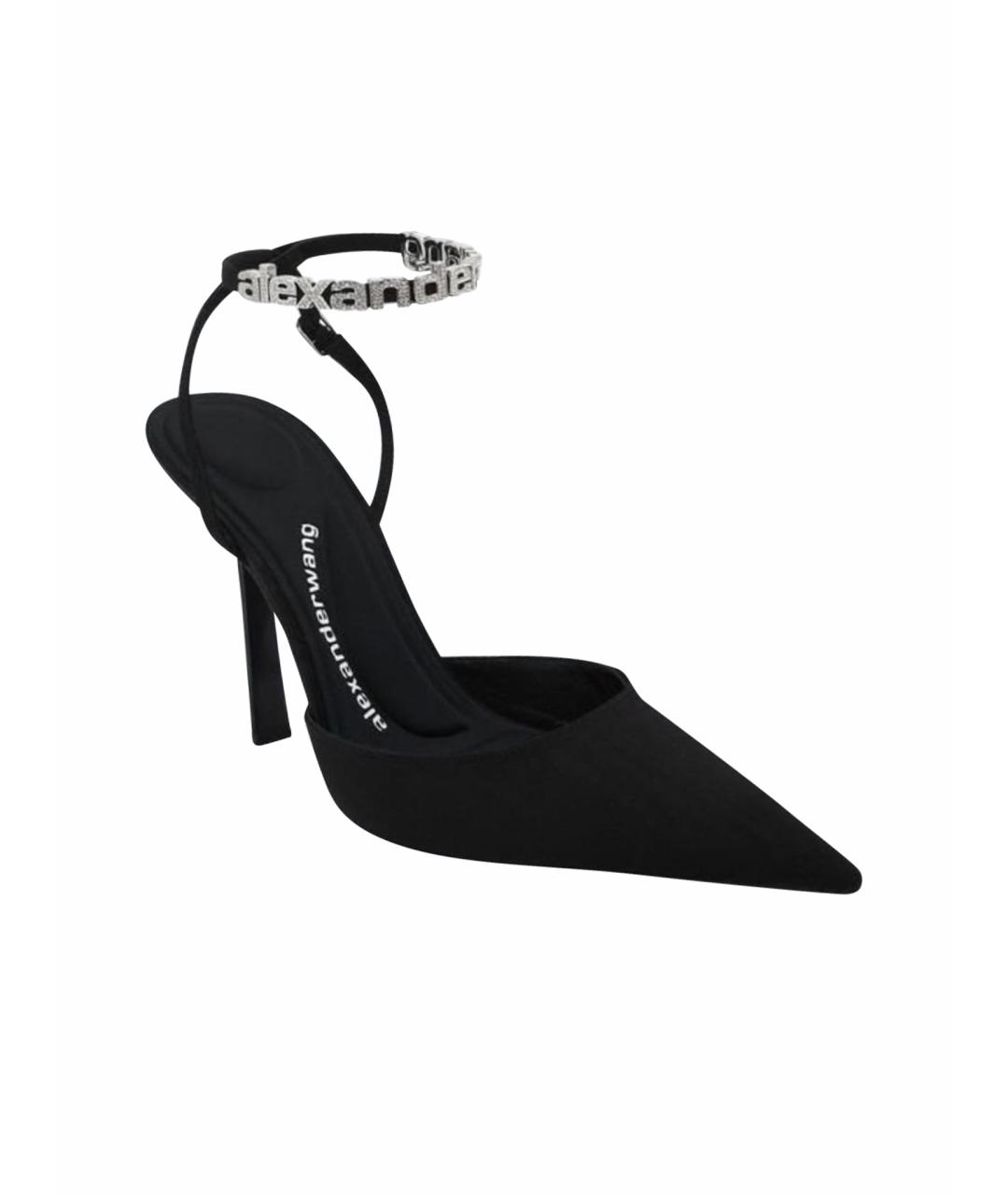 ALEXANDER WANG Черные текстильные туфли, фото 1