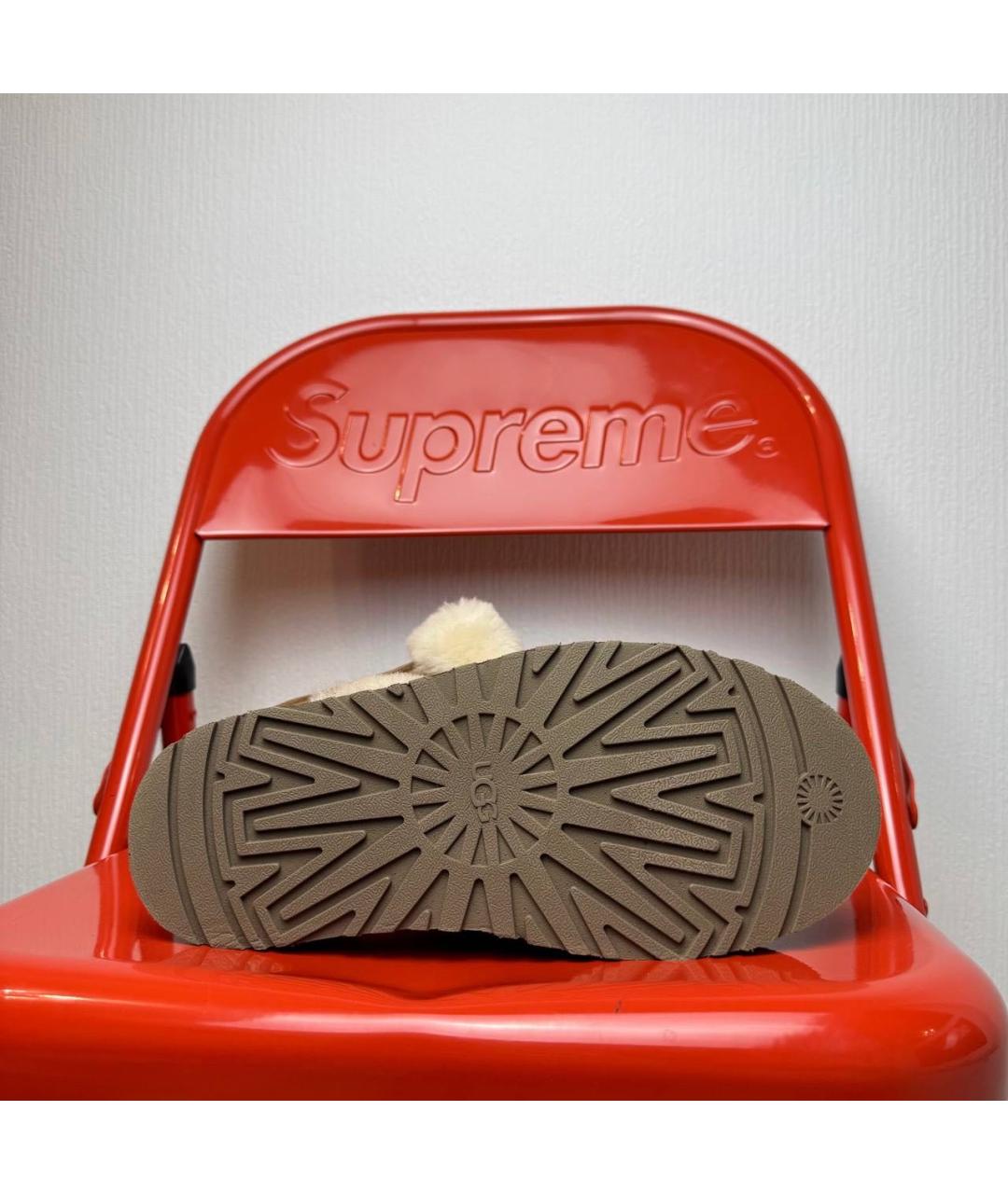 UGG AUSTRALIA Коричневые замшевые мюли, фото 5