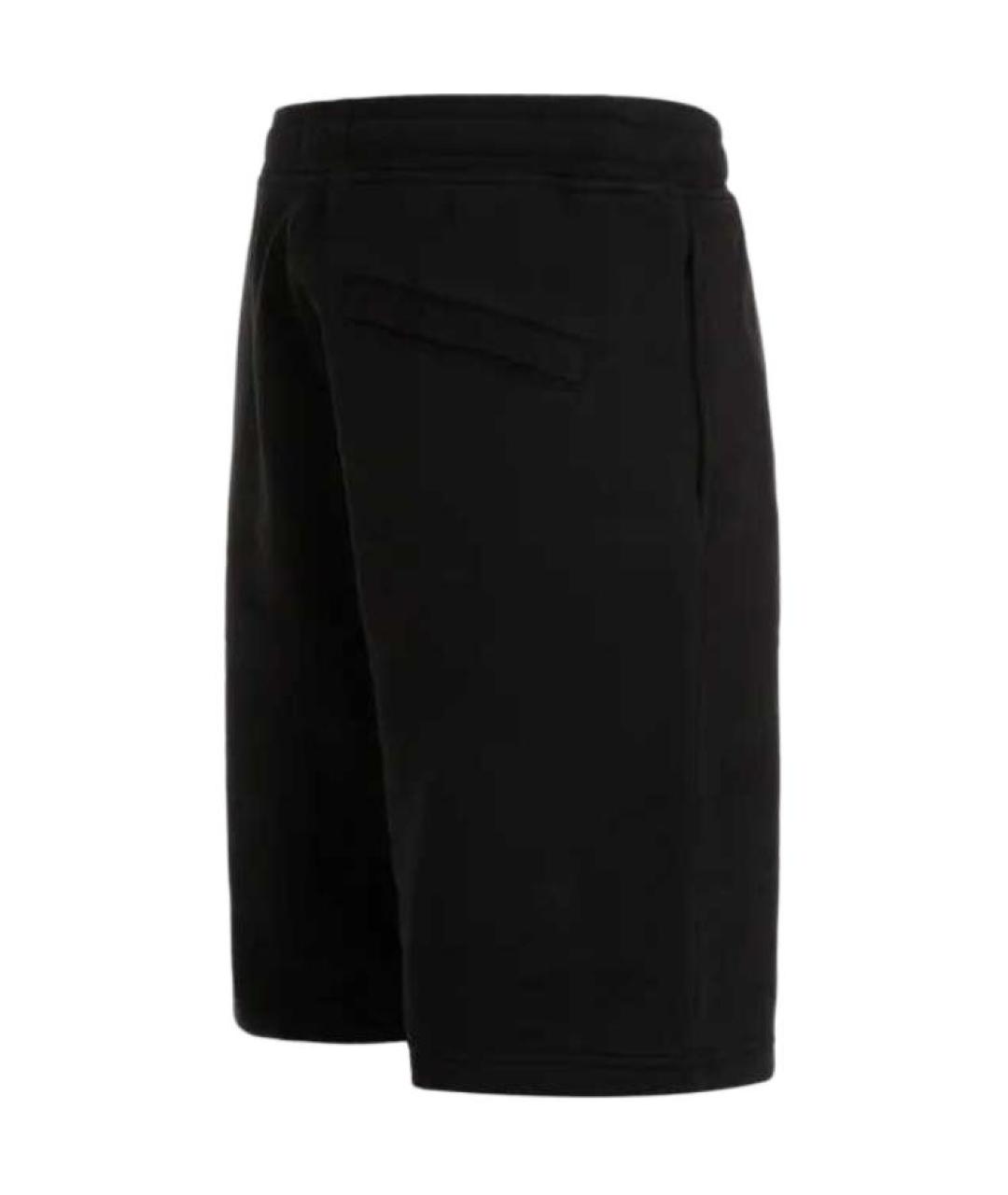 STONE ISLAND Черные шорты, фото 3