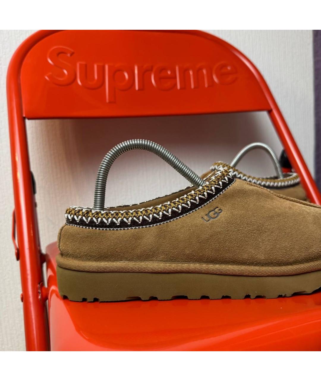 UGG AUSTRALIA Коричневые замшевые полусапоги, фото 2