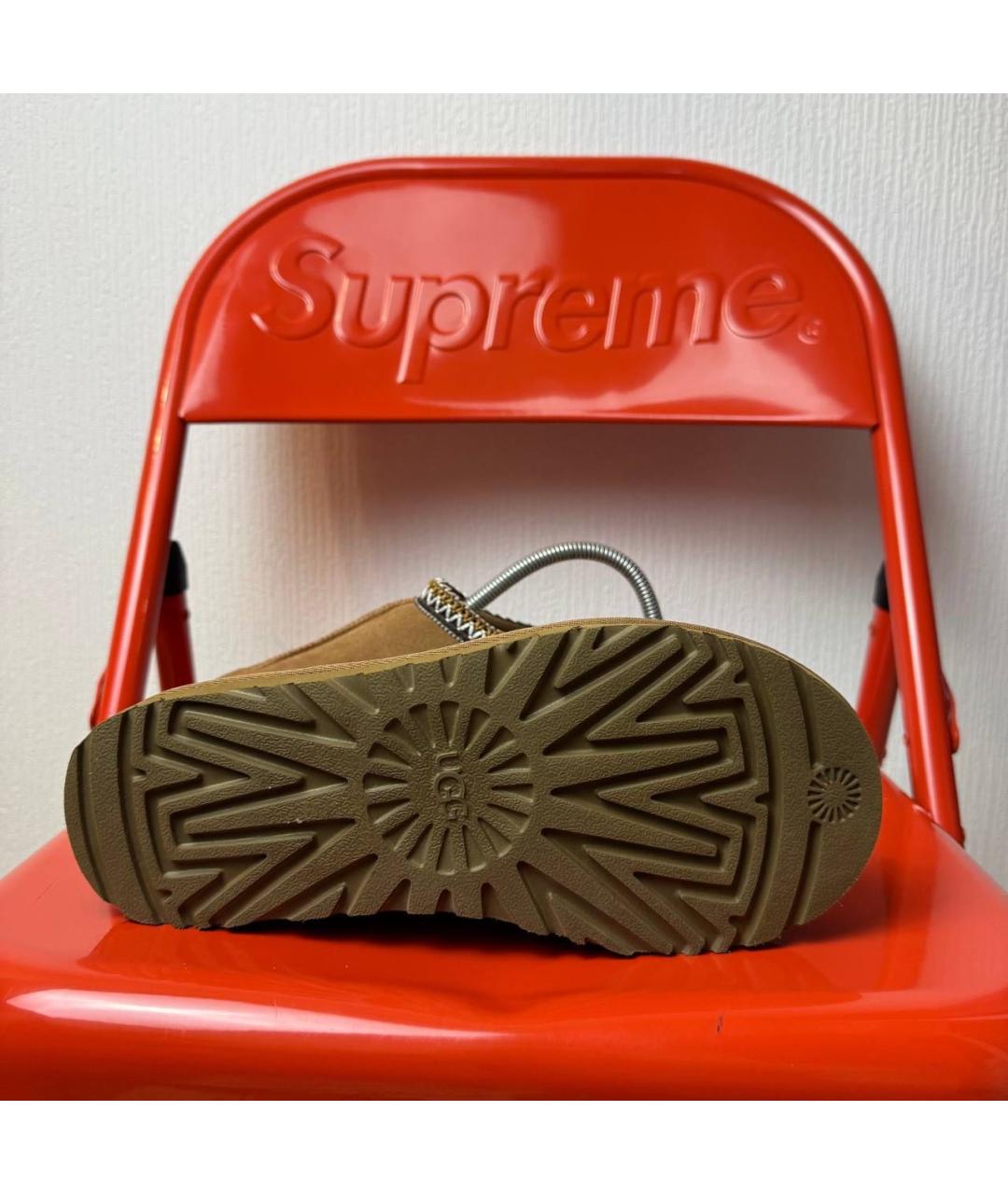 UGG AUSTRALIA Коричневые замшевые полусапоги, фото 5