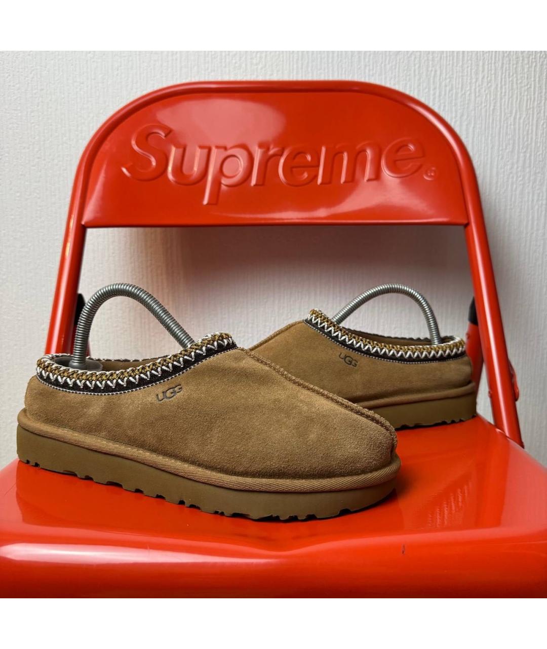 UGG AUSTRALIA Коричневые замшевые полусапоги, фото 6