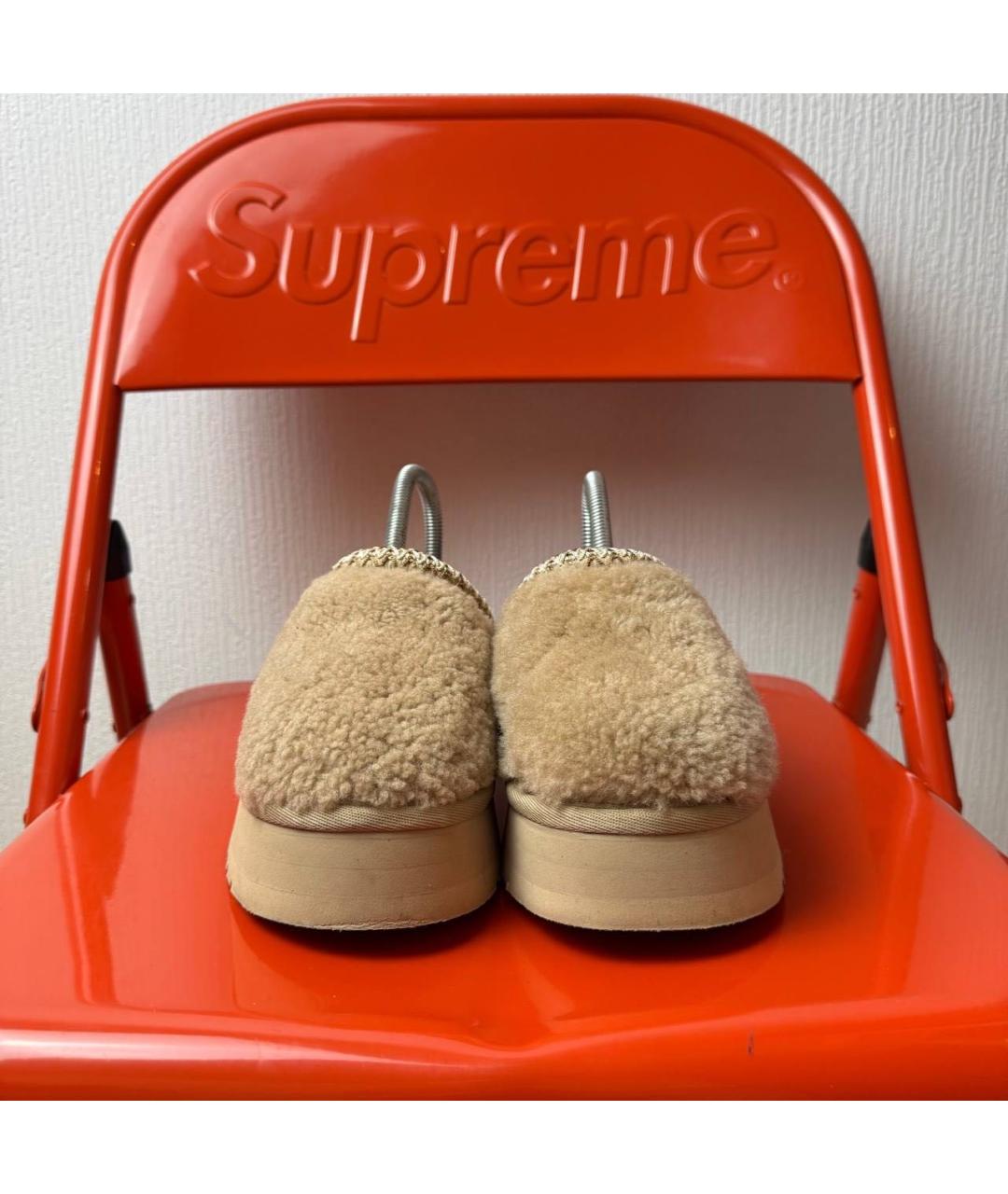 UGG AUSTRALIA Бежевые текстильные полусапоги, фото 4