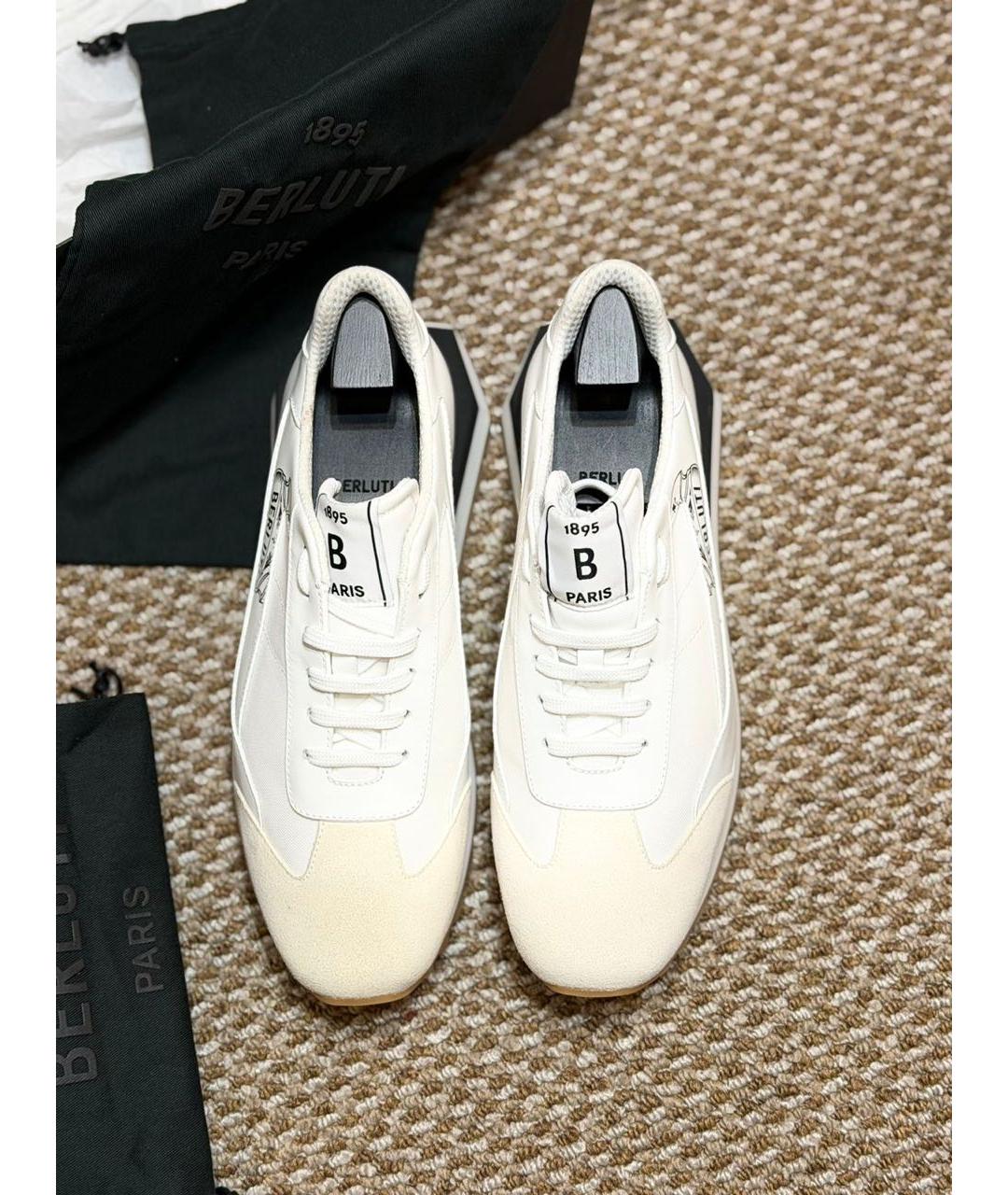 BERLUTI Мульти кожаные низкие кроссовки / кеды, фото 4